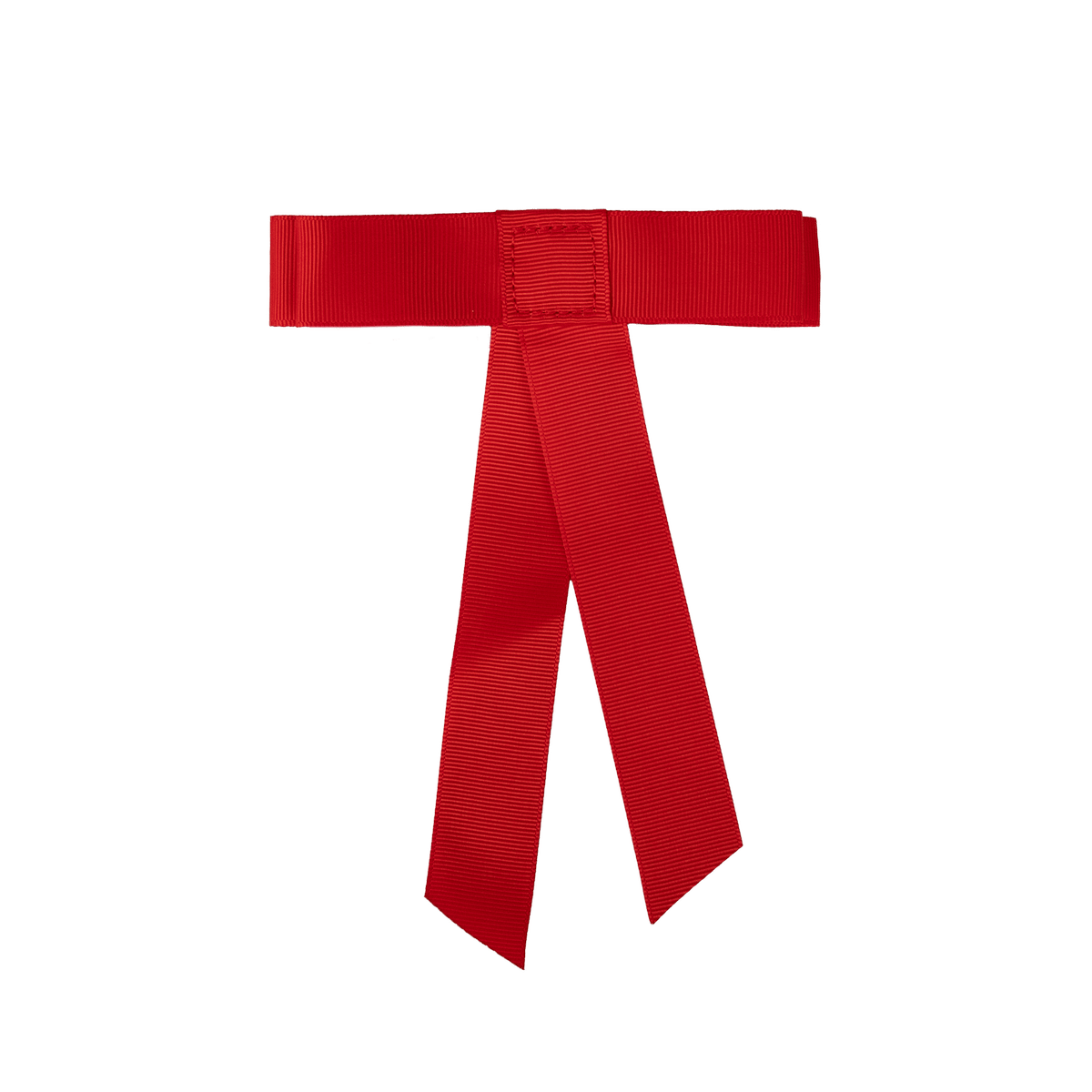 Rote Schleife Mit Klettverschluss