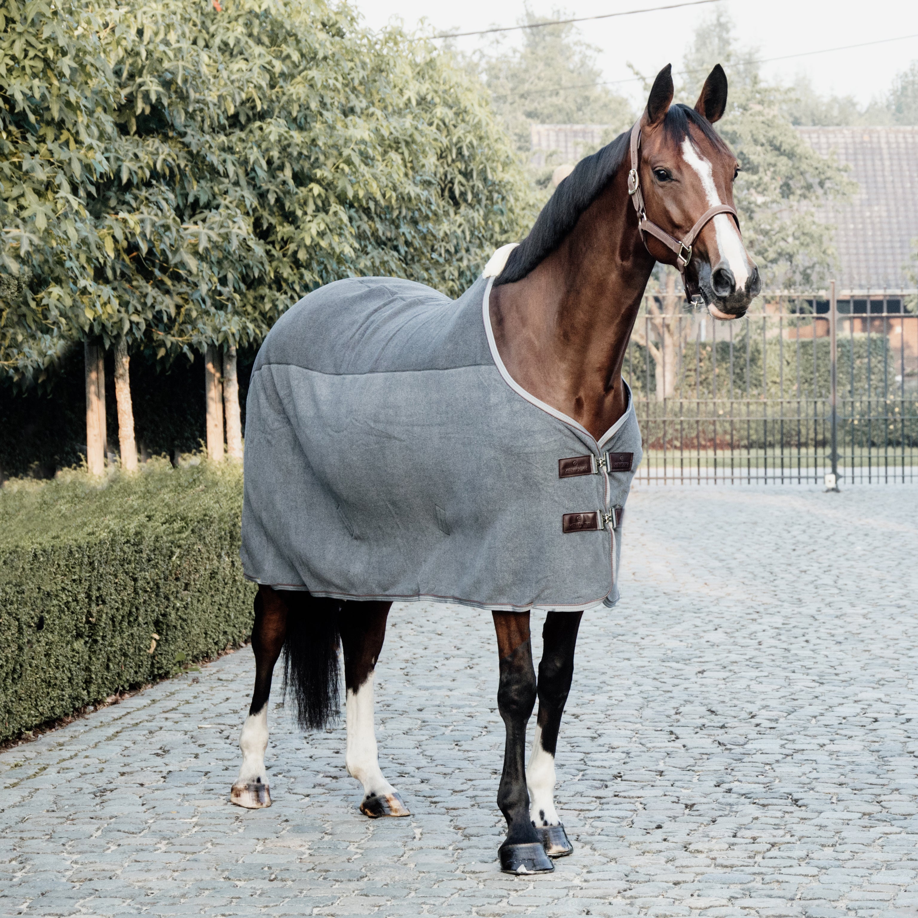 Abschwitzdecke Fleece Schwer 125 5