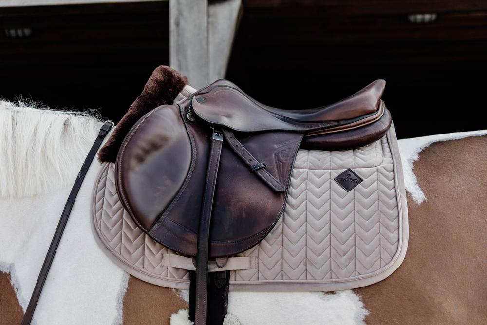 Skin Friendly Schabracke Velvet Springen - Kentucky Horsewear