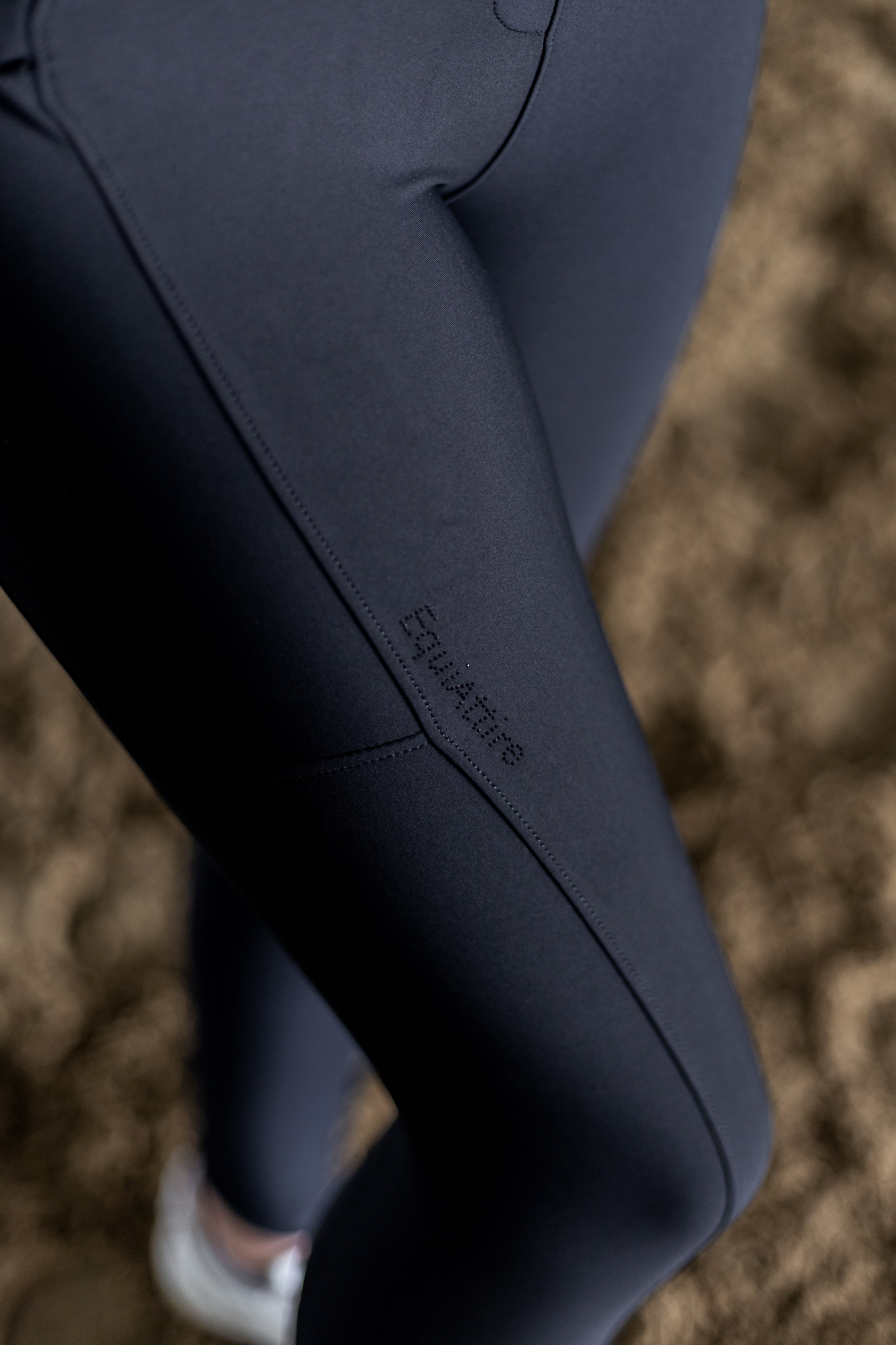 All-inclusive Reitleggings - schwarz