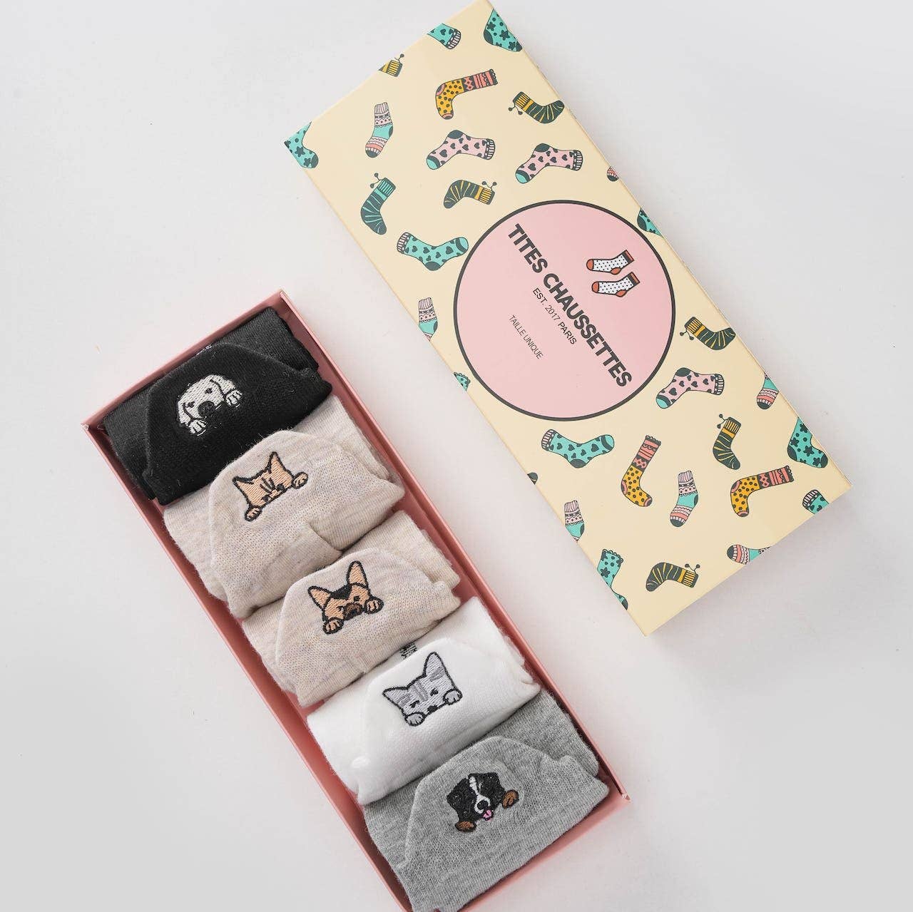 Pet Lovers - 5er Sneaker Socken-Set