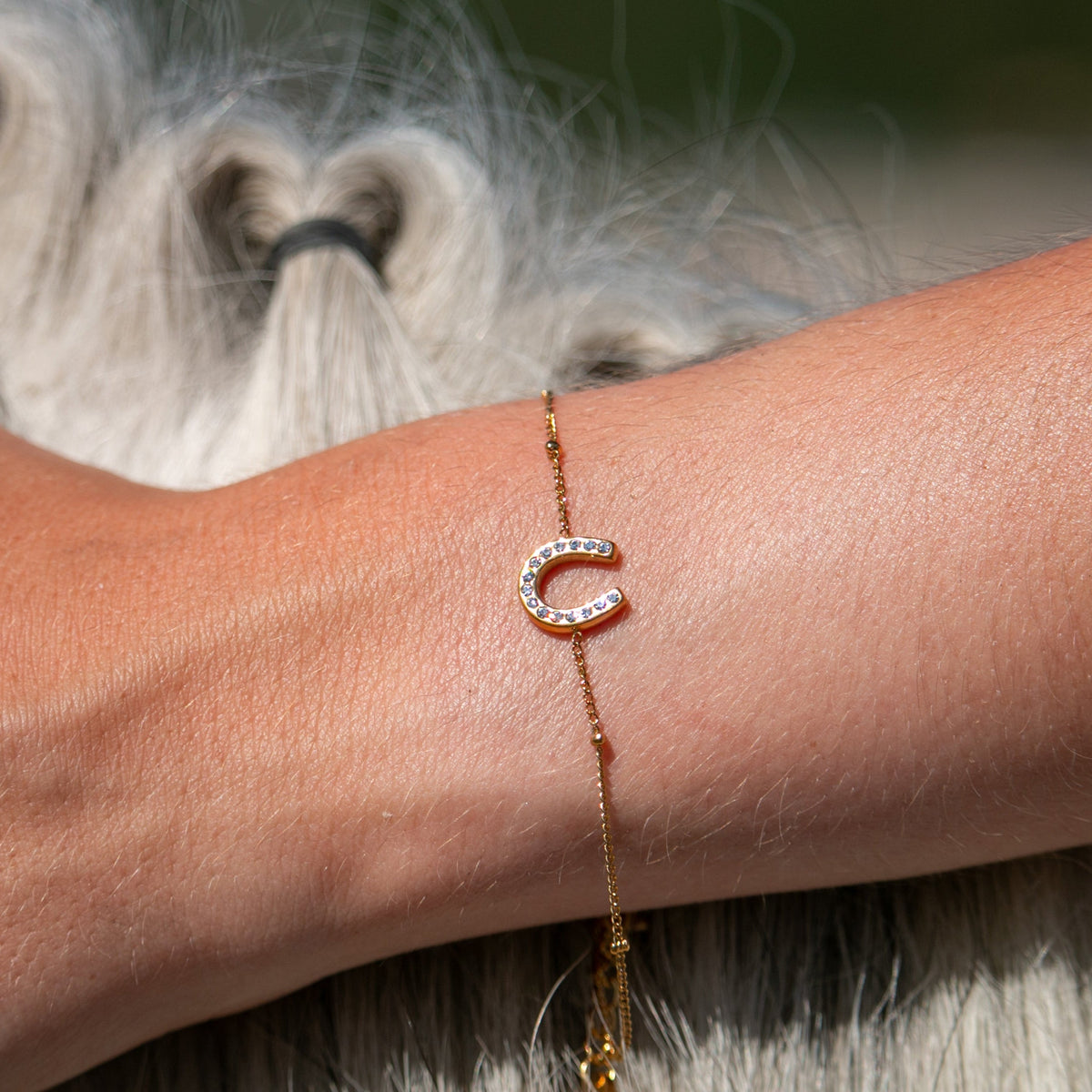 Armband - FIERA STRASS getragen