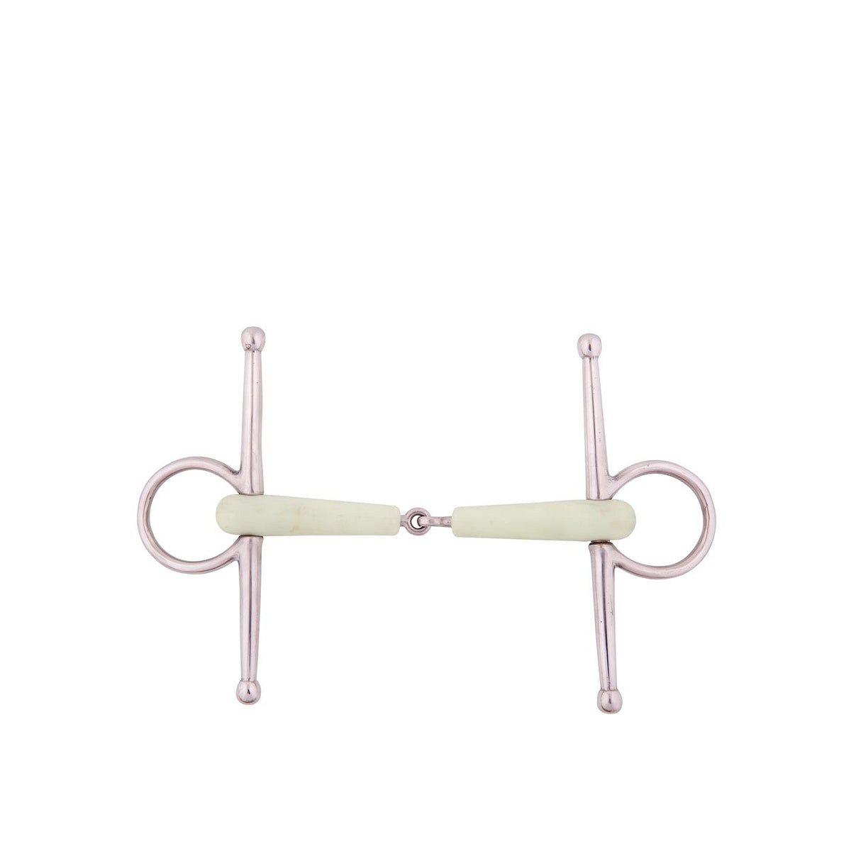 BR einfach gebrochene Knebeltrense Apple Mouth 18 mm