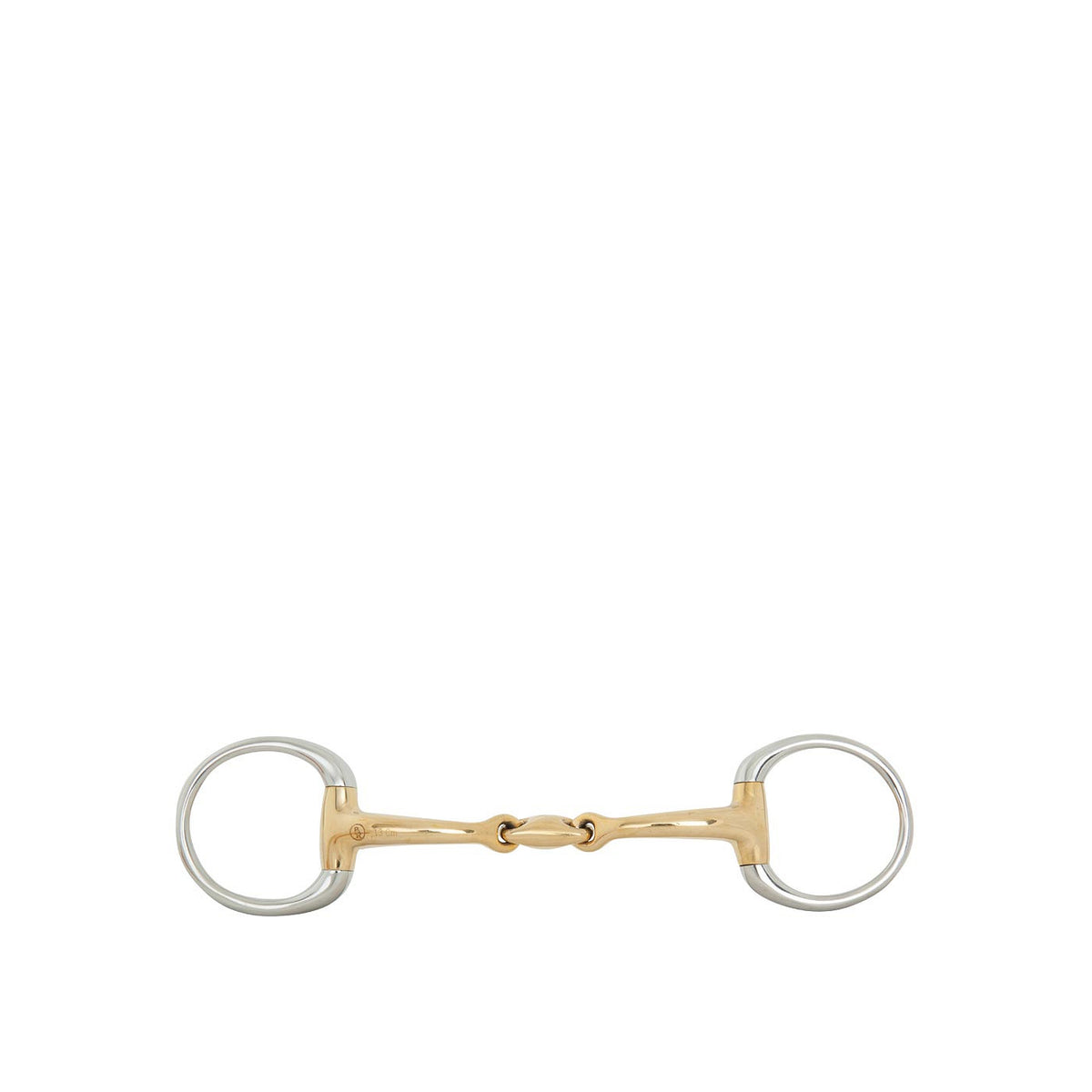 BR Unterlegtrense doppelt gebrochen Soft Contact 10 mm Ø 50 mm (Olivenkopftrense)