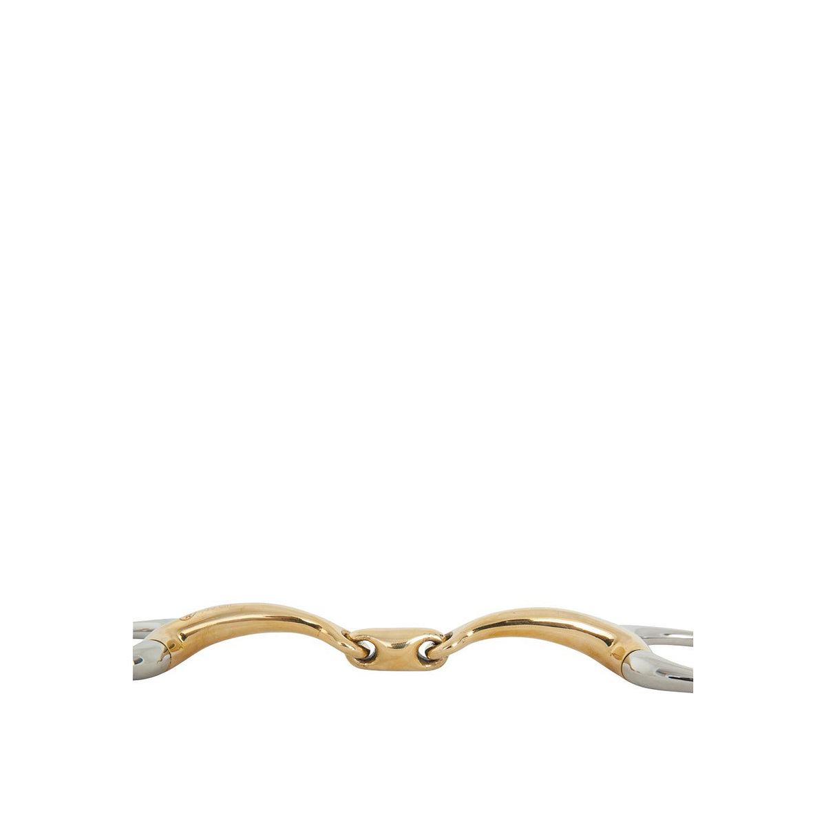 BR Unterlegtrense doppelt gebrochen Soft Contact 10 mm Ø 50 mm (Olivenkopftrense)
