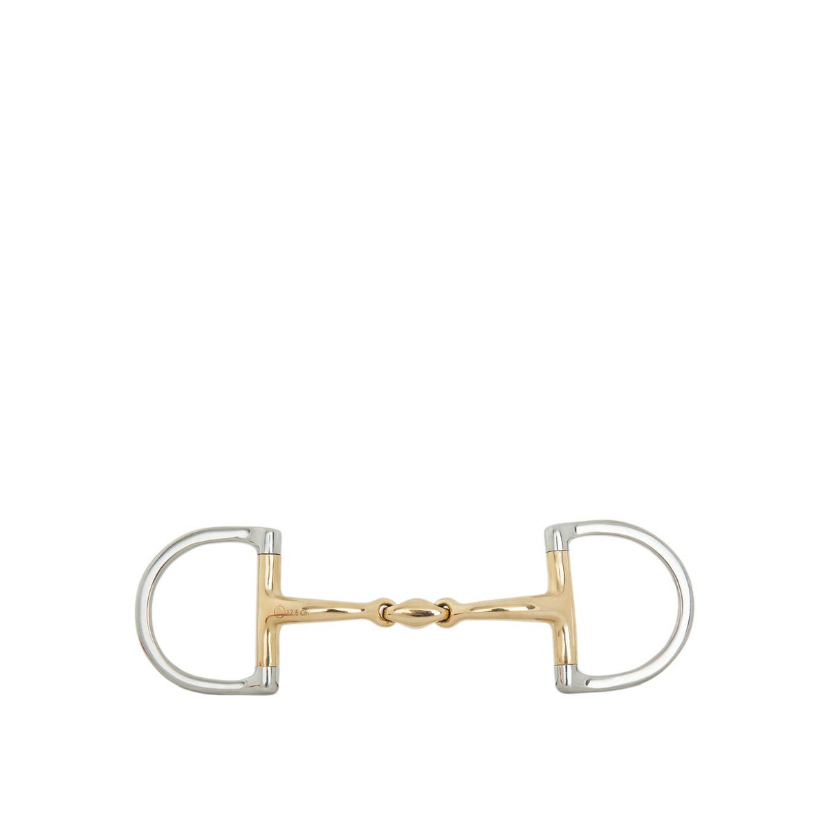 BR D-Ring-Trense doppelt gebrochen Soft Contact 16 mm Ø 65 x 50 mm