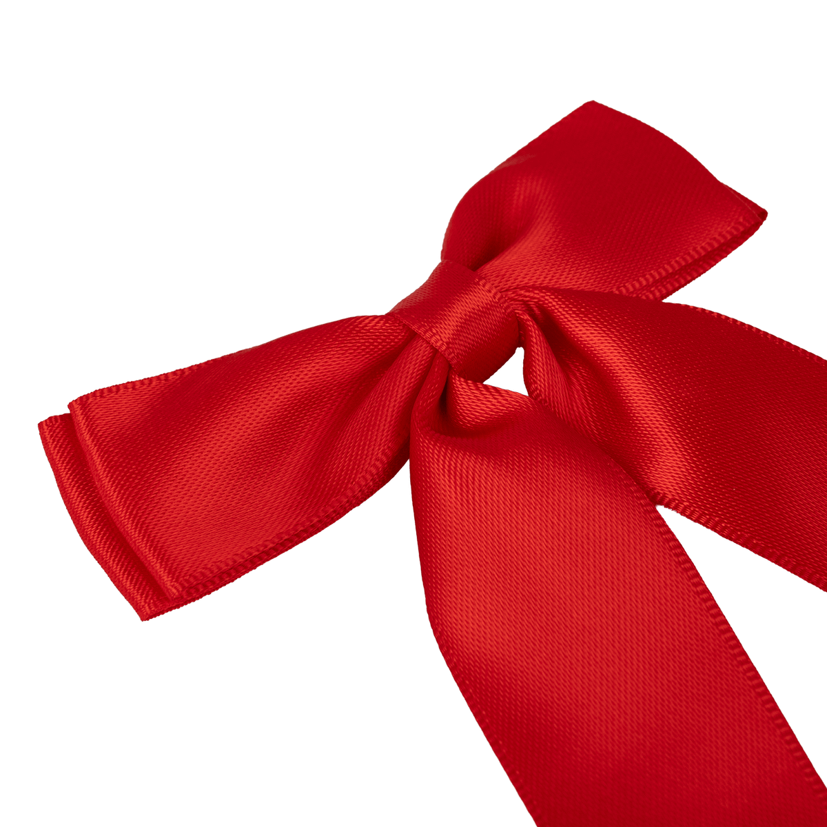 Rote Schleife Mit Clip