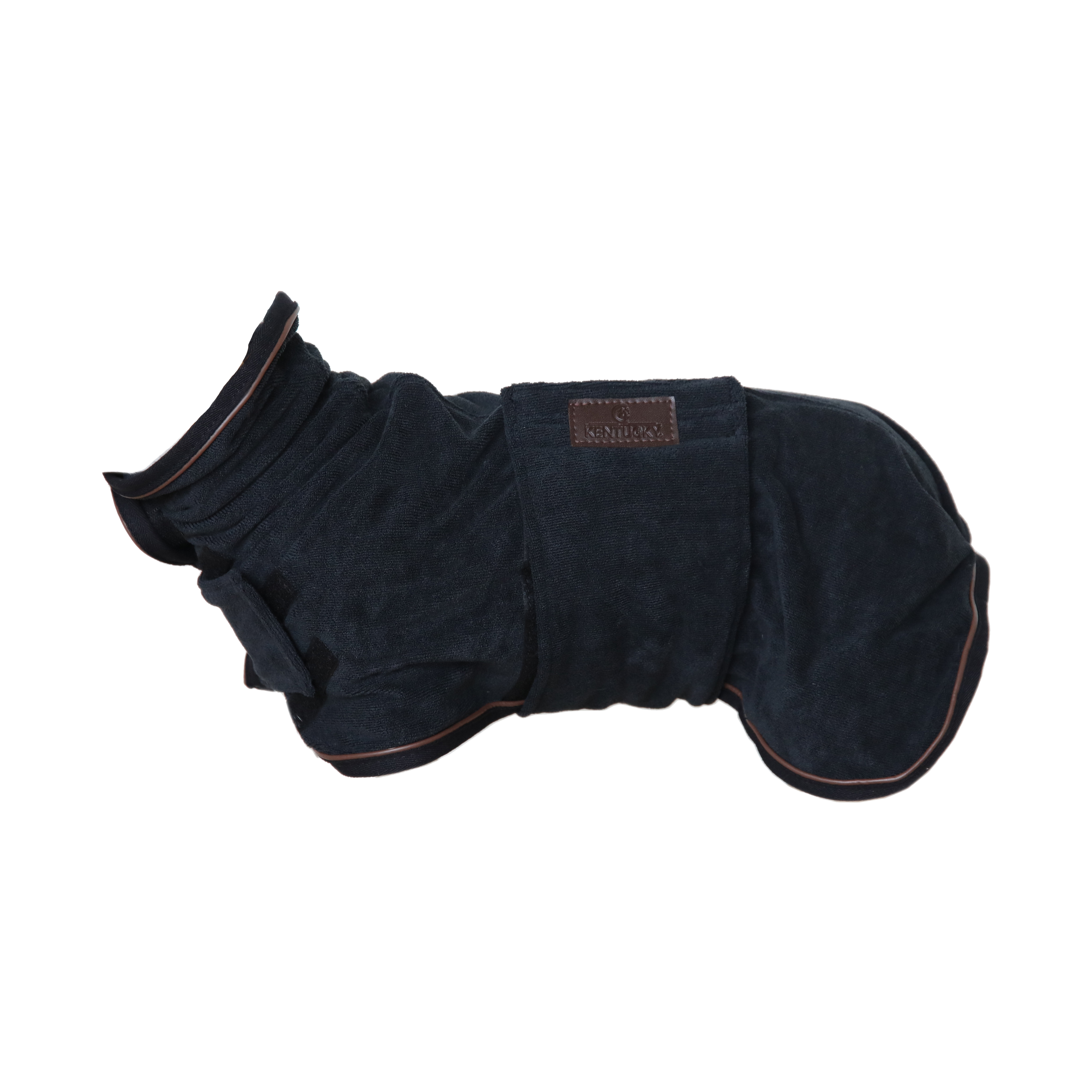 Hundemantel Towel Schwartz 76