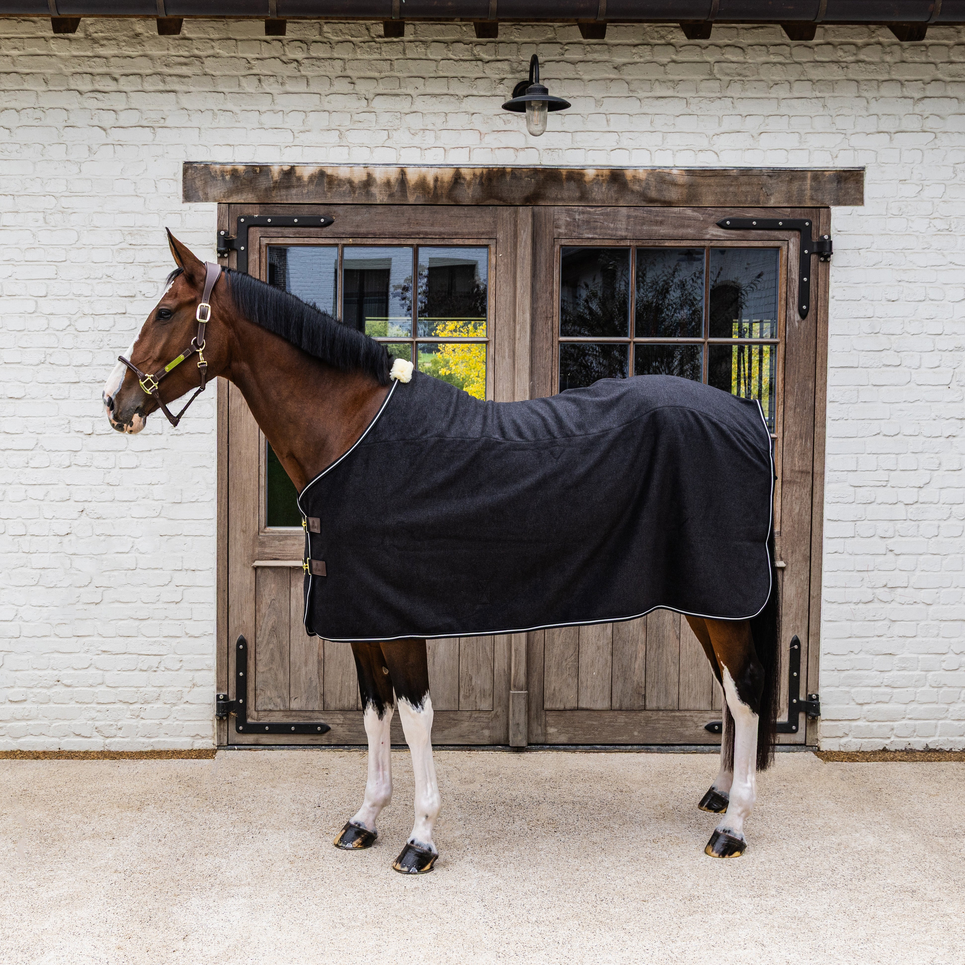 Abschwitzdecke Fleece Melange 125 5