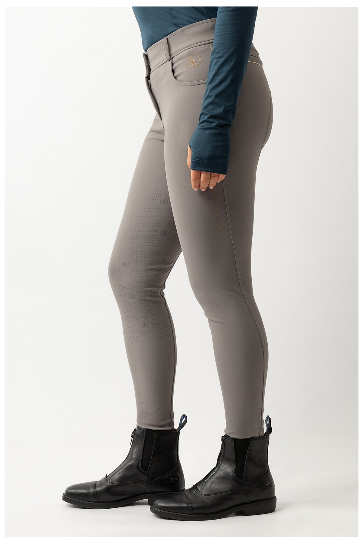 BR Reithose Lendsey Damen Silikonbesatz