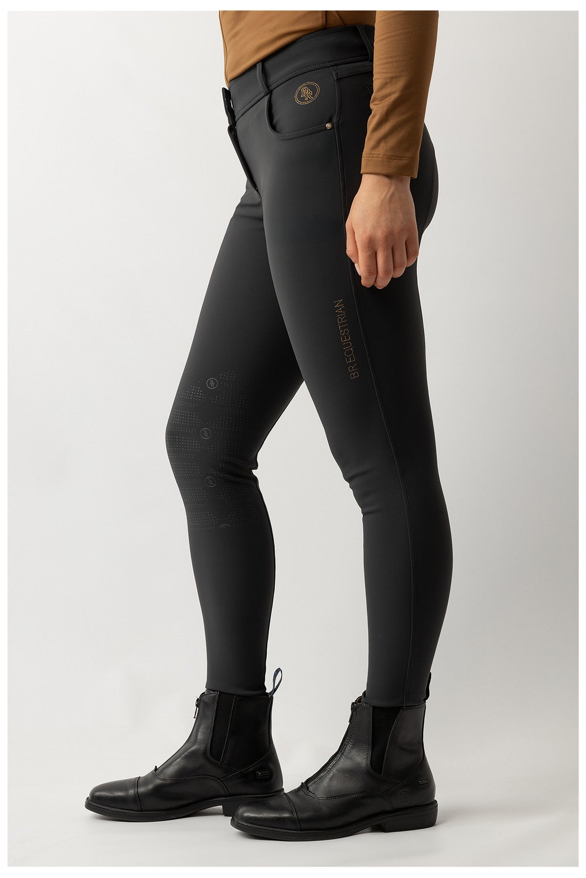 BR Reithose Lendsey Damen Silikon Kniebesatz