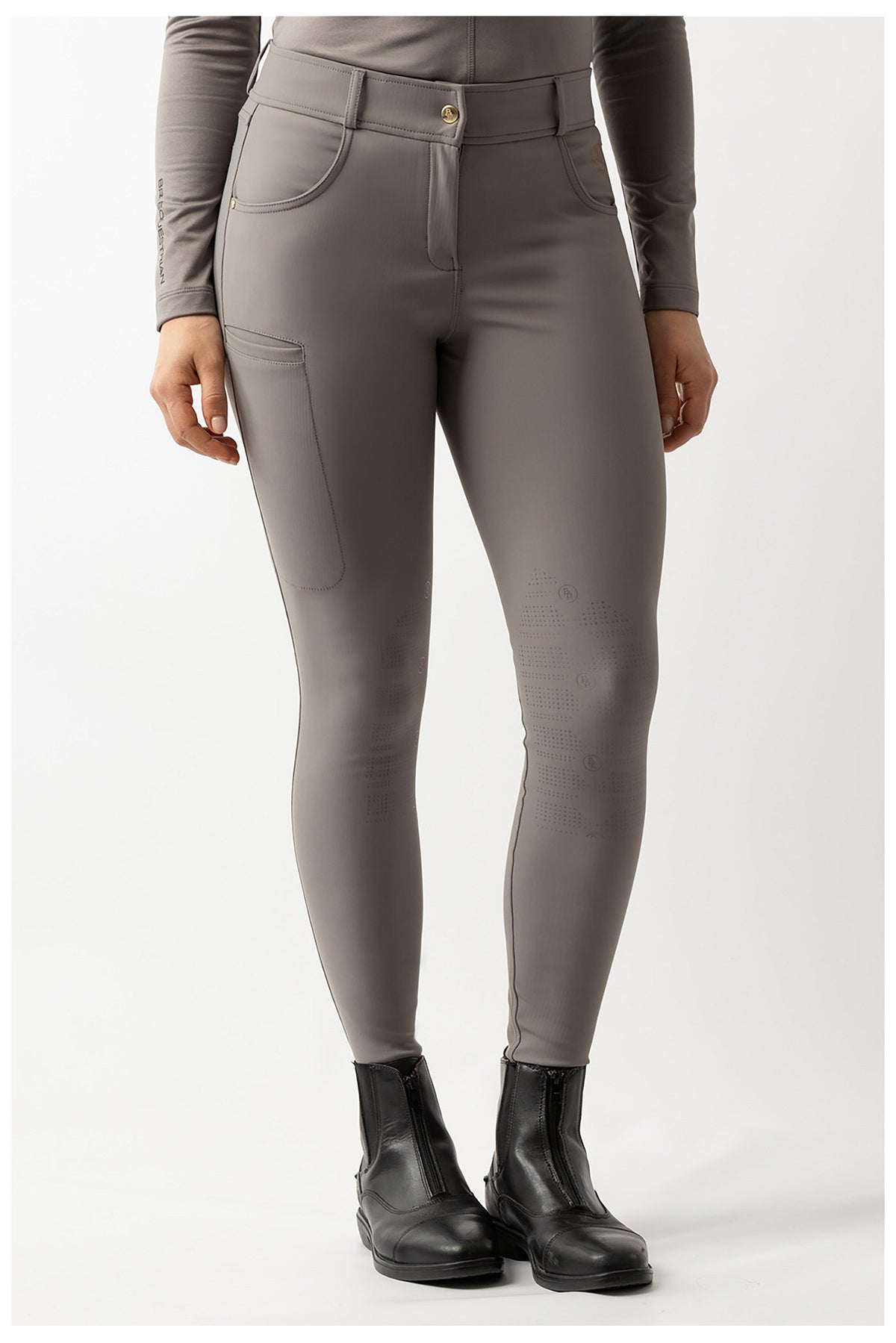 BR Reithose Lendsey Damen Silikon Kniebesatz