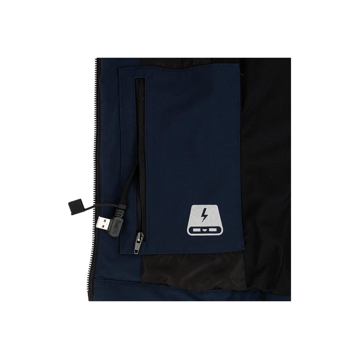 WHIS beheizte Softshell-Weste Coach