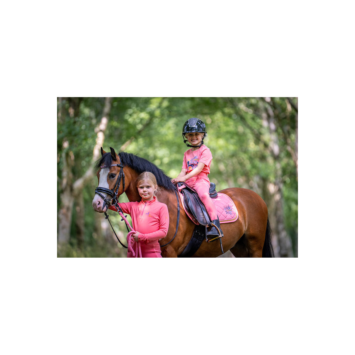 BR Mini Horse Langarmshirt mit Reißverschluss
