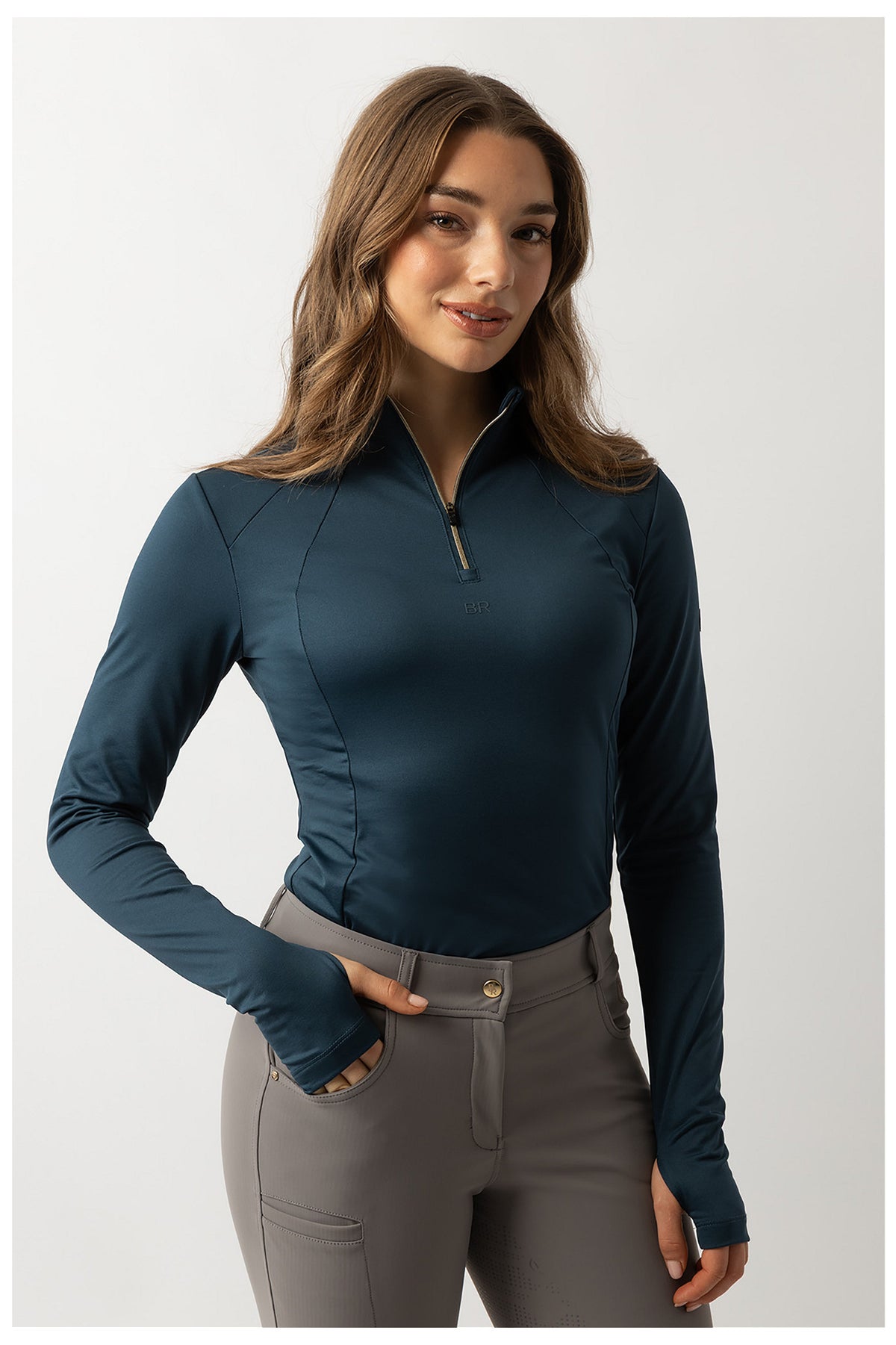 BR Half-Zip Pullover Lieke Damen