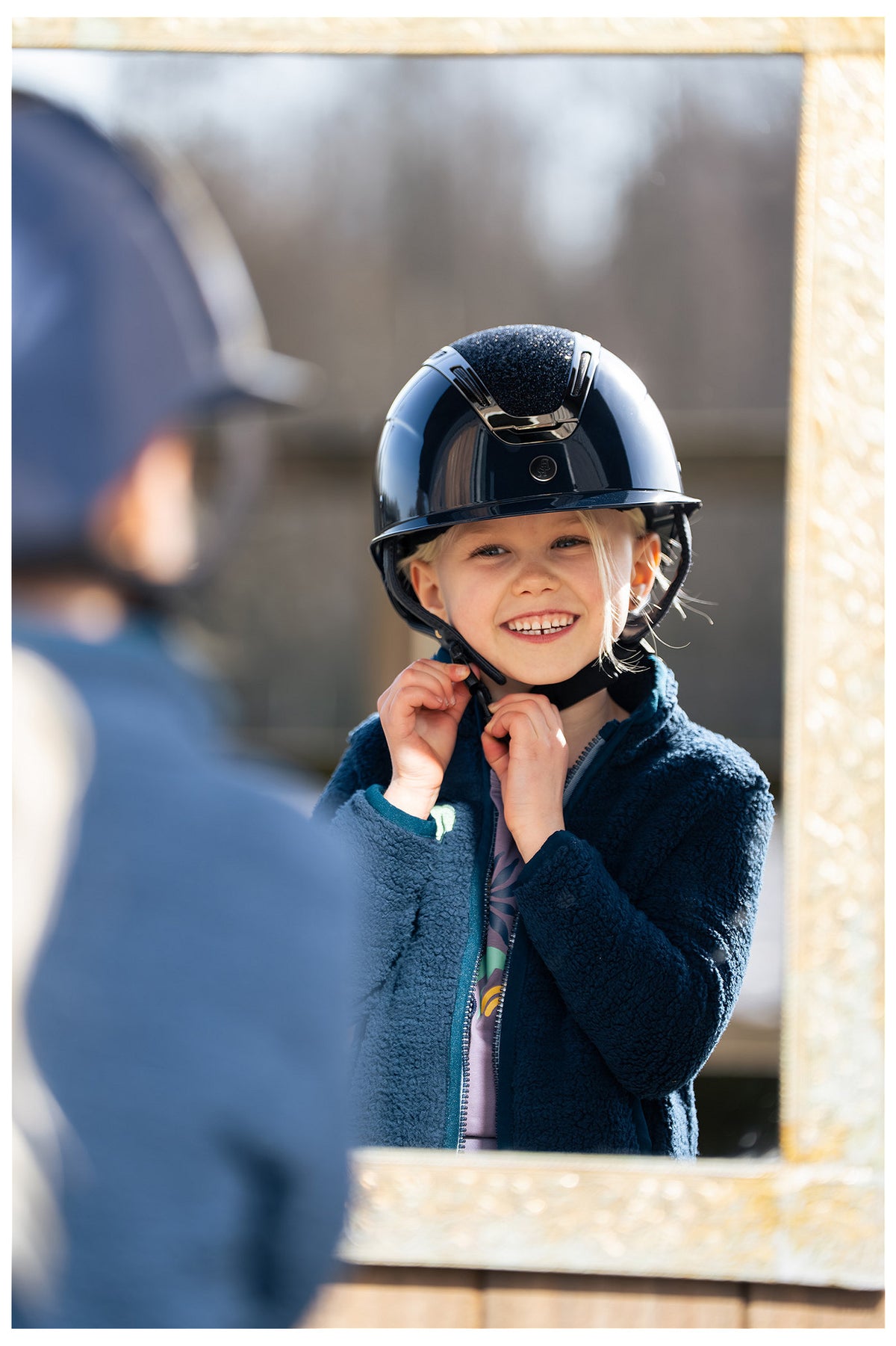 BR Mini Horse Jacke mit Reißverschluss