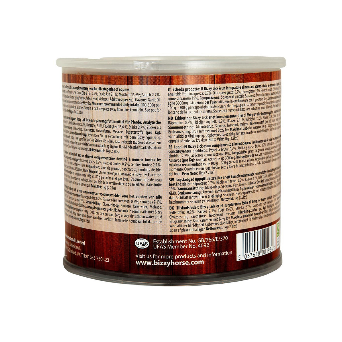 Bizzy Lick Leckstein 1 kg