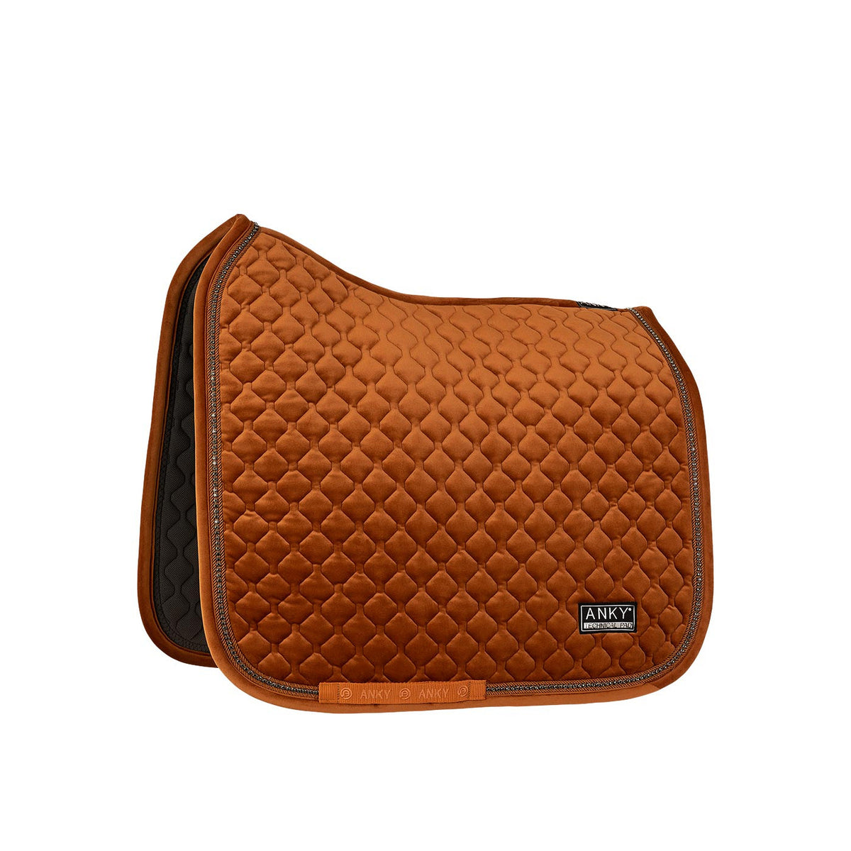 ANKY® Dressurschabracke Samt mit Strasssteinen XB23002