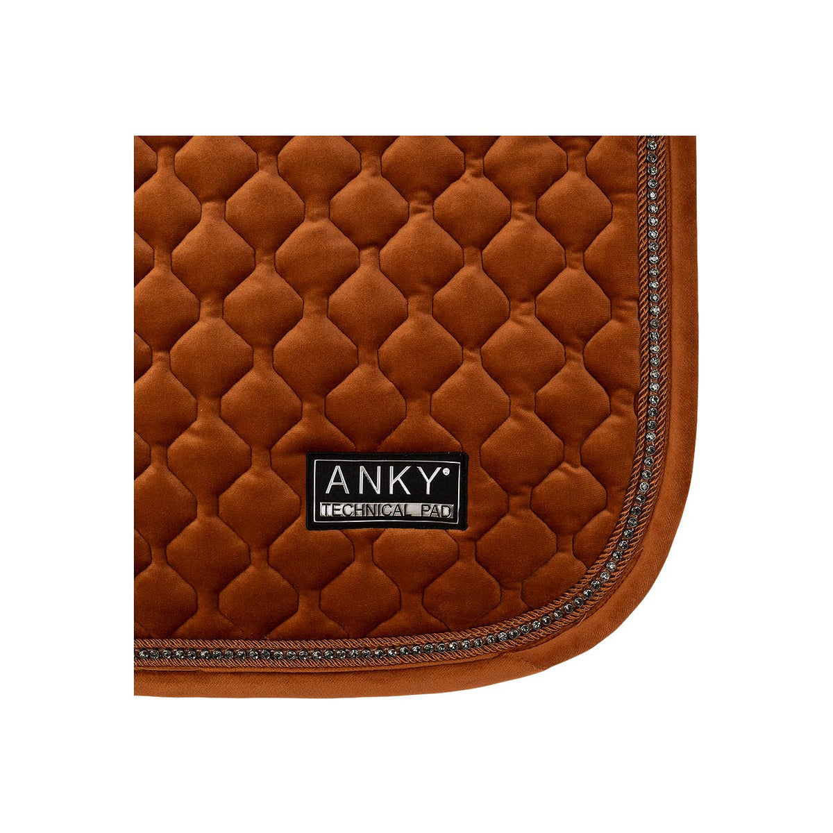ANKY® Dressurschabracke Samt mit Strasssteinen XB23002