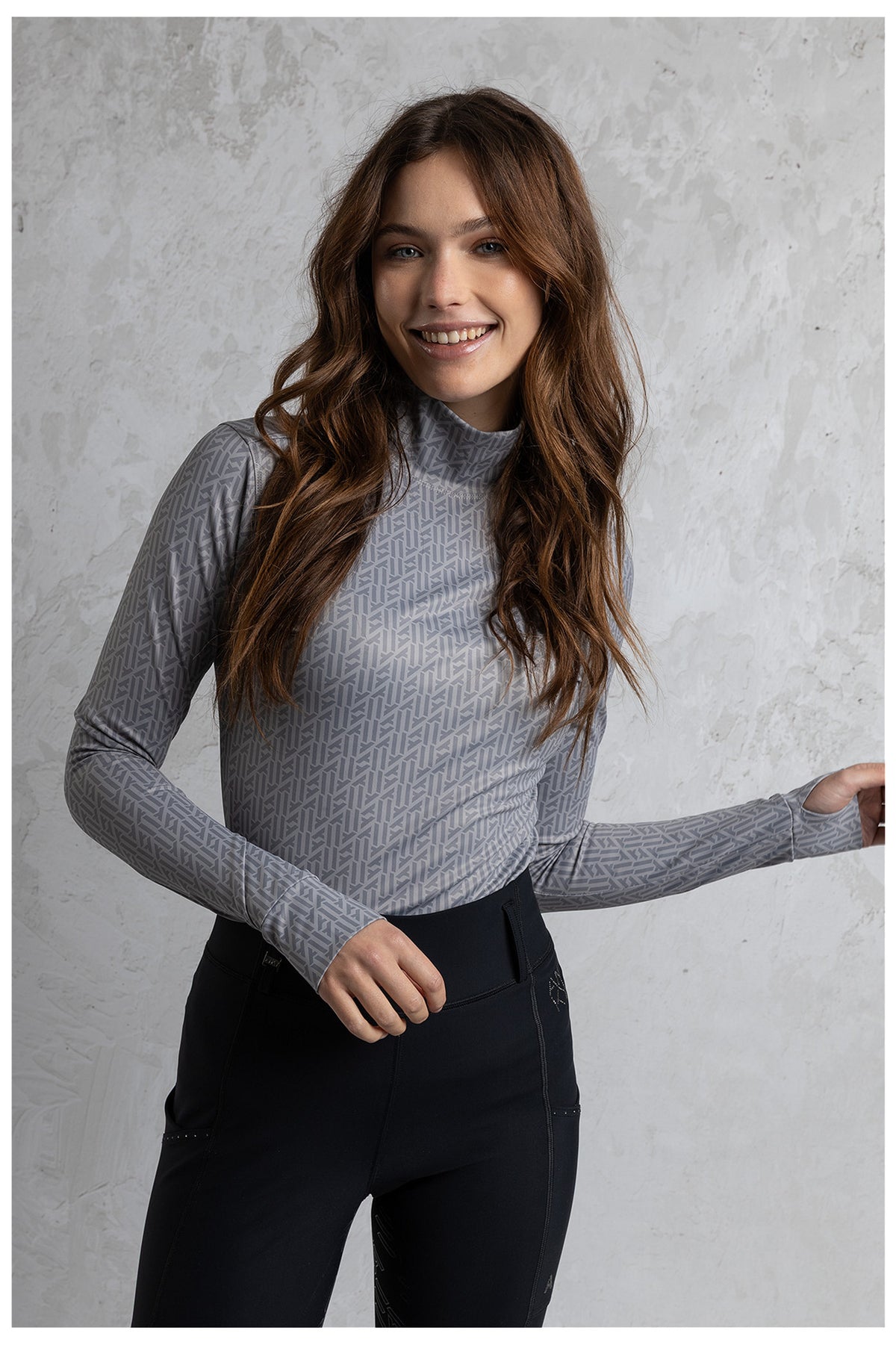 ANKY® Shirt mit Stehkragen ATC262301