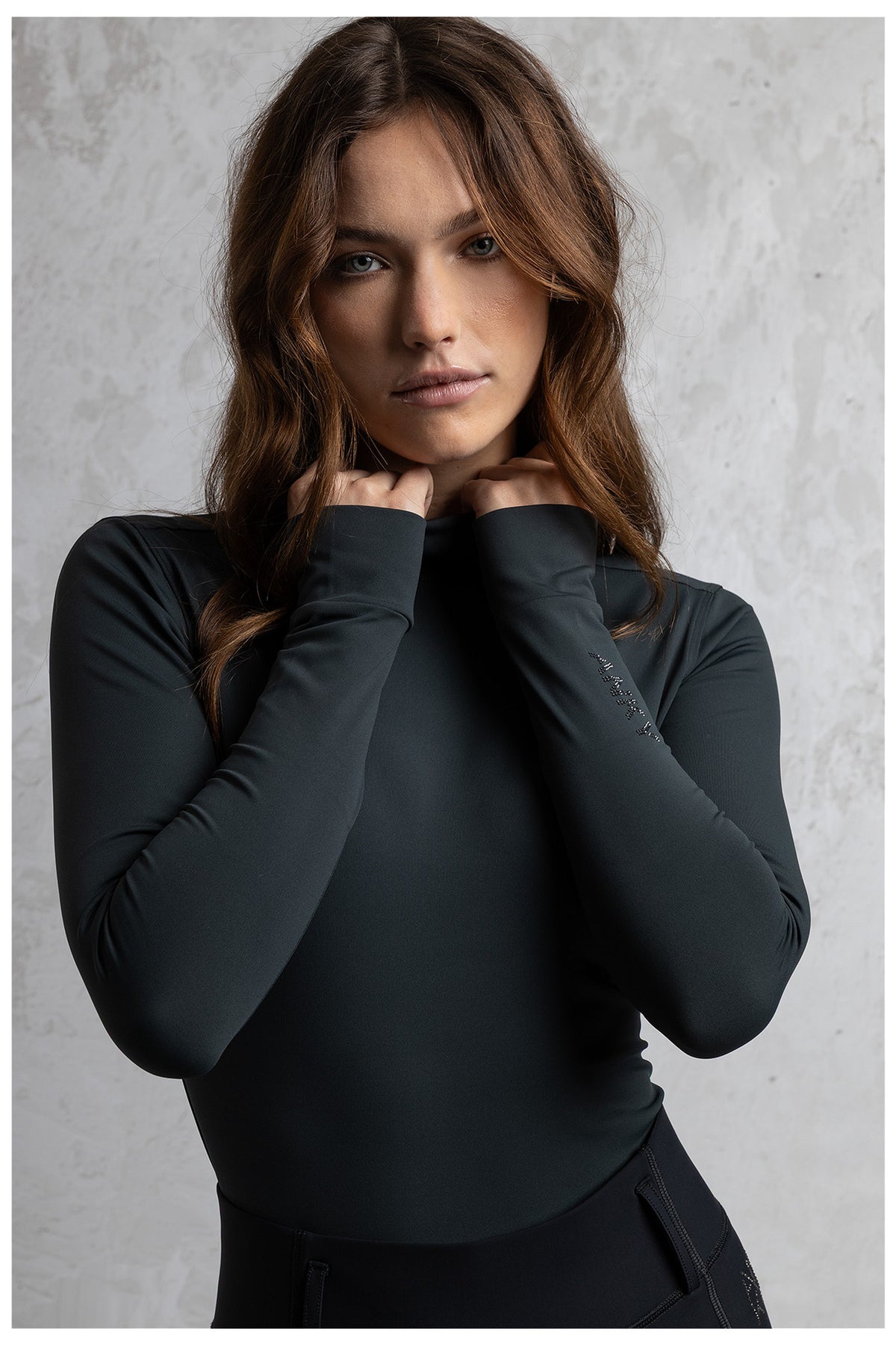 ANKY® Shirt mit Stehkragen ATC262301