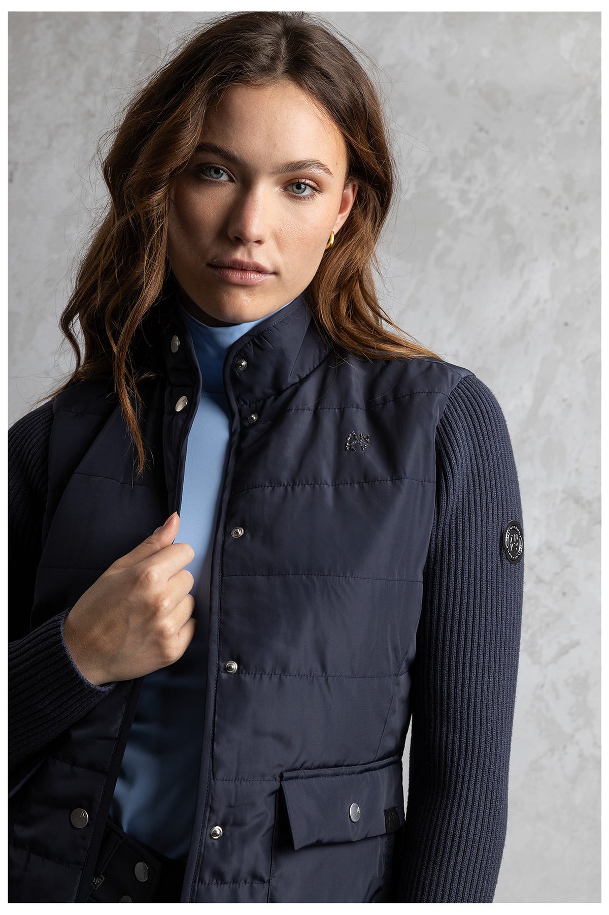 ANKY® Strick-Steppjacke ATC262102