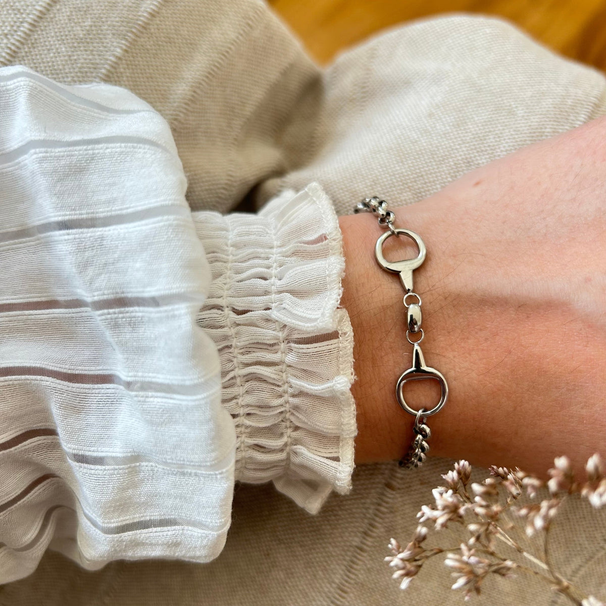Armband - TWICE Silber